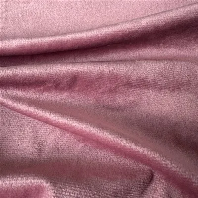 Rozā samta audums